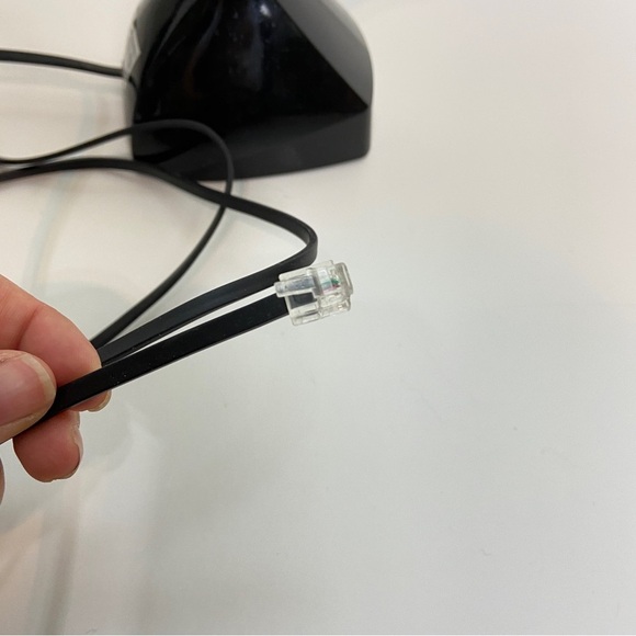 Vintage Cobra Phone. Sleek Black Retro Telephone Land Line - Picture 6 of 8